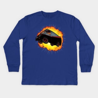 A-Team van Kids Long Sleeve T-Shirt